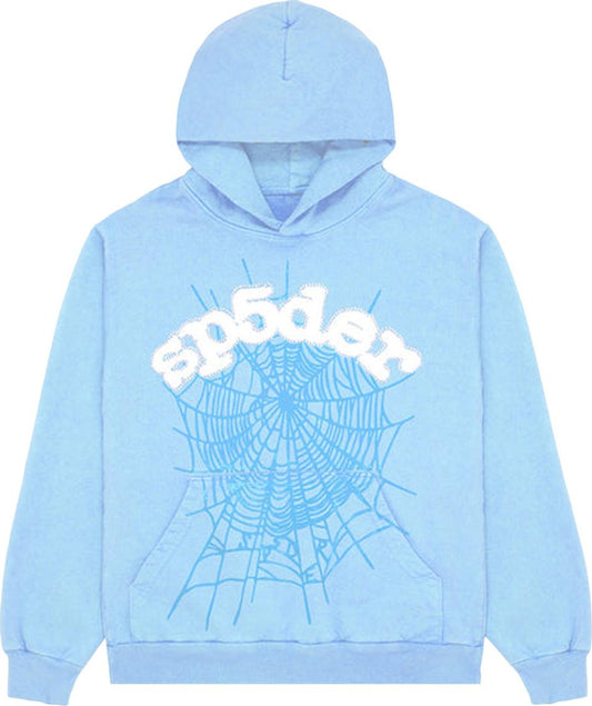 BLUE spider hoodie size M only