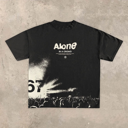 Alone t shirt